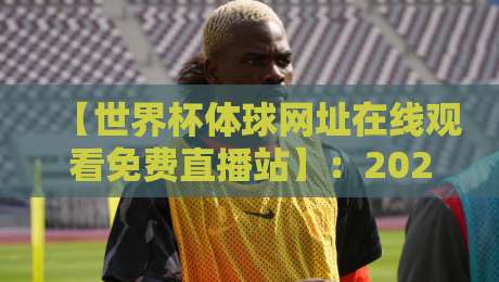 【世界杯体球网址在线观看免费直播站】:2026年球迷必备的高清观赛指南