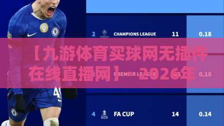 【九游体育买球网无插件在线直播网】· 2026年实测报告:流畅度与赛事覆盖全解析