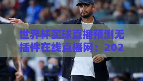 世界杯买球直播预测无插件在线直播网:2026年球迷必备观赛神器!