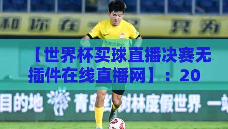 【世界杯买球直播决赛无插件在线直播网】：2026年观赛新姿势，告别卡顿与广告