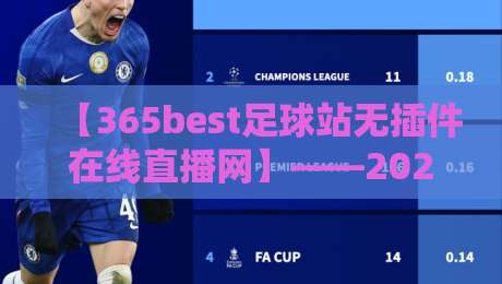 【365best足球站无插件在线直播网】——2026年球迷必备的观赛神器？