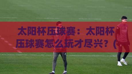 太阳杯压球赛:太阳杯压球赛怎么玩才尽兴?(太阳杯压球赛)观赛与参与节奏全拆解|今晚靠谱最火娱乐网文字中文解说直播指南蓝光低水