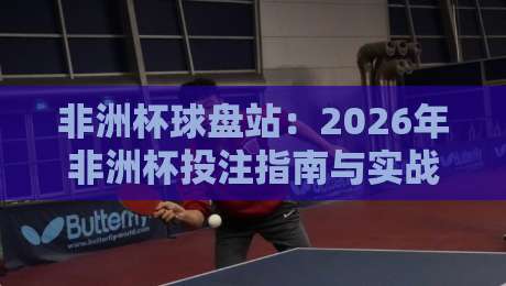 非洲杯球盘站：2026年非洲杯投注指南与实战技巧