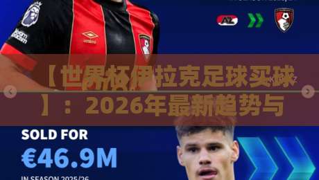 【世界杯伊拉克足球买球】：2026年最新趋势与风险解析