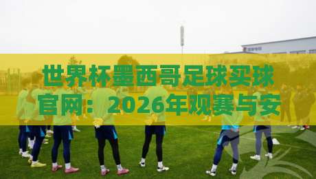 世界杯墨西哥足球买球官网:2026年观赛与安全指南