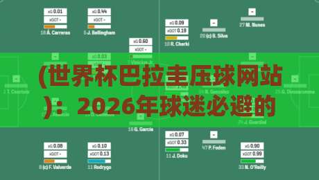 (世界杯巴拉圭压球网站):2026年球迷必避的3个坑与实测建议