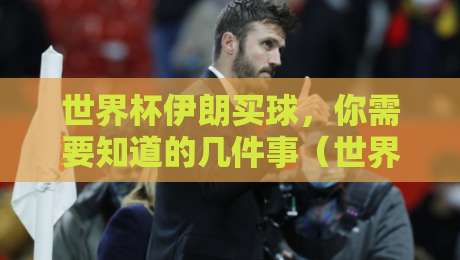 世界杯伊朗买球,你需要知道的几件事(世界杯伊朗买球) 世界杯伊朗买球,你需要知道的几件事(世界杯伊朗买球)