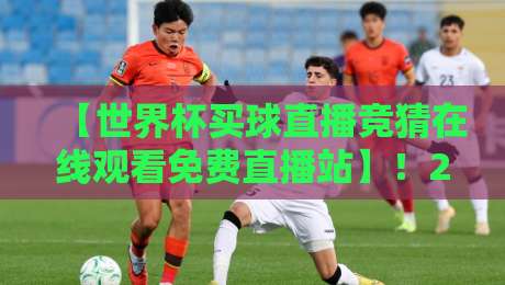 【世界杯买球直播竞猜在线观看免费直播站】!2026年球迷必备的观赛竞猜全攻略